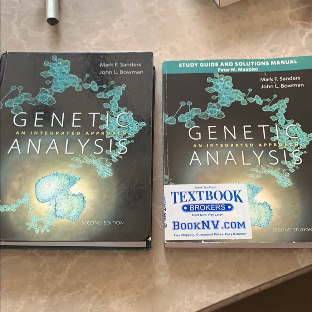 Genetics Textbook & Study Guide/Solution Manual
